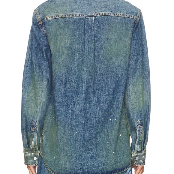 Helmut Lang Painter Jean Shirt Jacket Size M NWT - Picture 3 of 5